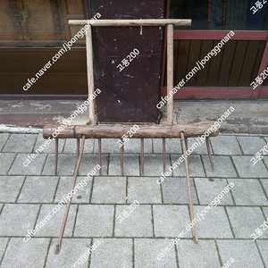 옛날 농기구 농사기구/ 써래/ 쓰래 / 고무래 / 도리깨 / 민속품 / 골동품