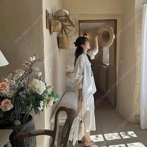 아카이브제이투유 핀스트라이프 셔츠
