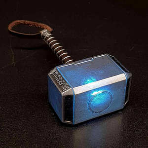 토르 LED 묠니르 12인치 피규어(핫토이 호환)
