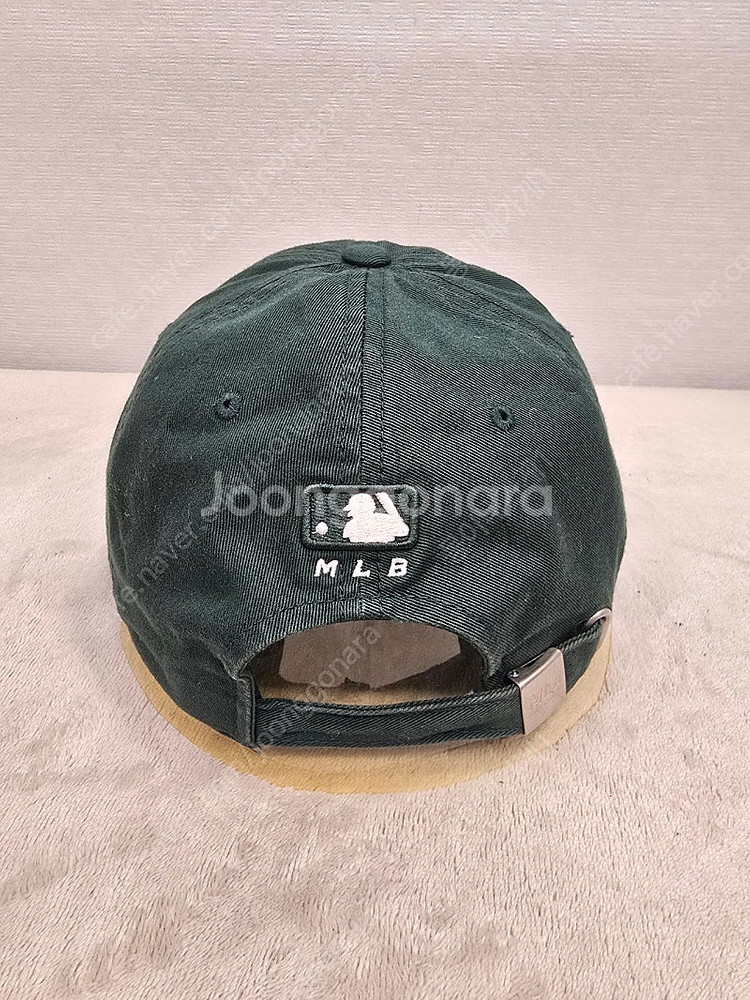MLB 다저스 볼캡 모자 다크 그린 Free--3