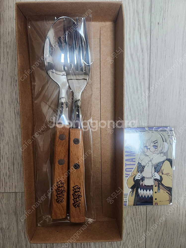 블루아카이브 샬레스토어 캠핑 커트러리 패키지 세트--2