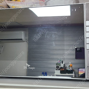SK매직 전자레인지 20L, 700W / 작동 잘 됨 / 미러도어 깔끔