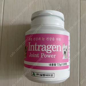 강아지, 고양이 인트라젠 관절, 눈건강 영양제 새제품