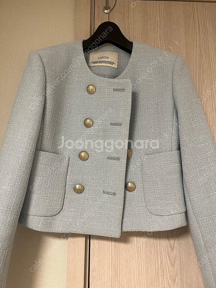 리에뜨 멜 트위드 자켓--2