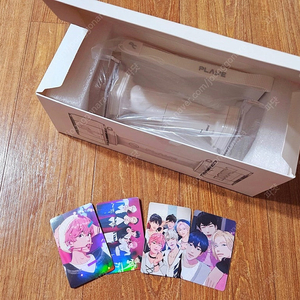 플레이브 공식 응원봉 +포카,비공굿