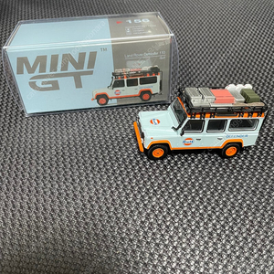 미니지티(156) 1:64 랜드로버 디펜더 110 걸프 개봉