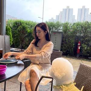 블룸인메이 제작 린넨 가디건 베이지