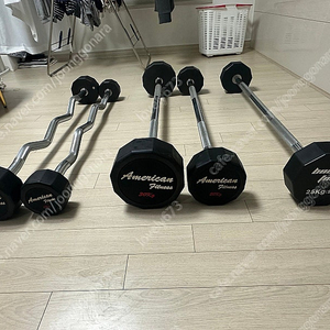 바벨 일자바(25kg), 이지바(20kg) 판매합니다
