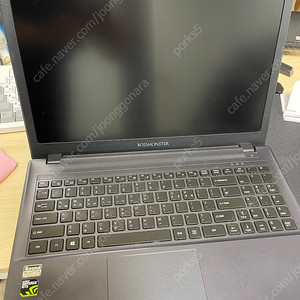 보스몬스터 i7-6700 GTX1050Ti 노트북입니다