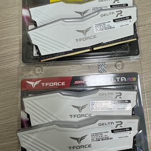 팀그룹 t-force DDR4 CL16 Delta RGB 메모리 화이트 램