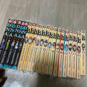 IS 아이즈, D.N.A2 전권 일괄판매합니다.
