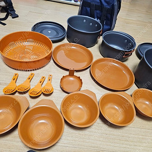 몽벨 캠핑 코펠세트