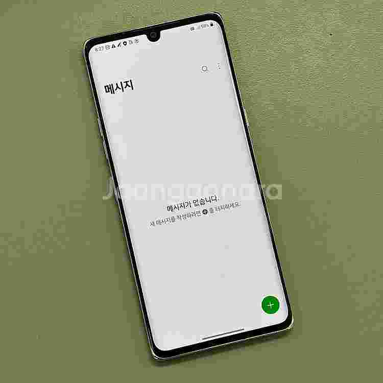 LG 벨벳 화이트색상 128용량 외관초SSS급 깨끗한단...--3