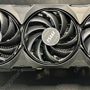 MSI 지포스 RTX 4070 Ti SUPER 벤투스 3X 블랙 OC D6X 16GB 판매합니다.