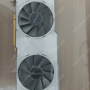 GALAX 2080ti 11g DUAL WHITE 1 CLOCK OC 팝니다