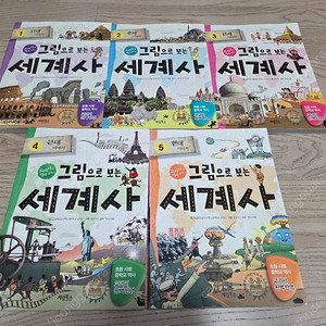그림으로 보는 한국사, 세계사 (택비포함