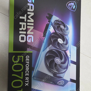 MSI 지포스 RTX 5070Ti 게이밍 트리오 OC 플러스 D7 16GB 트라이프로져4
