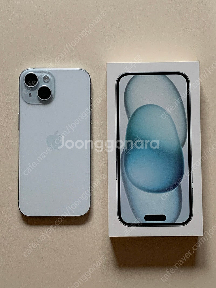 아이폰 15 256GB 풀박스 자급제(애케플 포함)--1