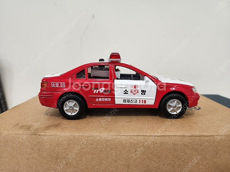 미카월드 NF 쏘나타 119 소방 다이캐스트--4