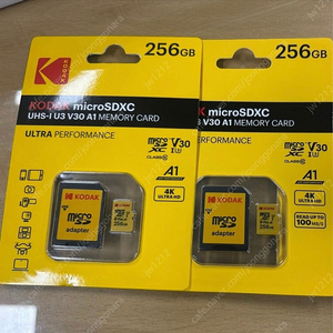 (micro) 마이크로SD카드 256GB 코닥 2개