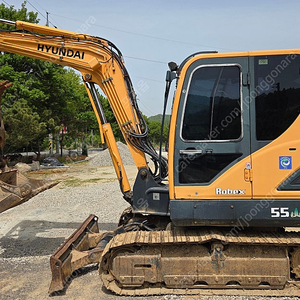현대굴삭기 R55-2013년식 코끼리집게 팝니다.