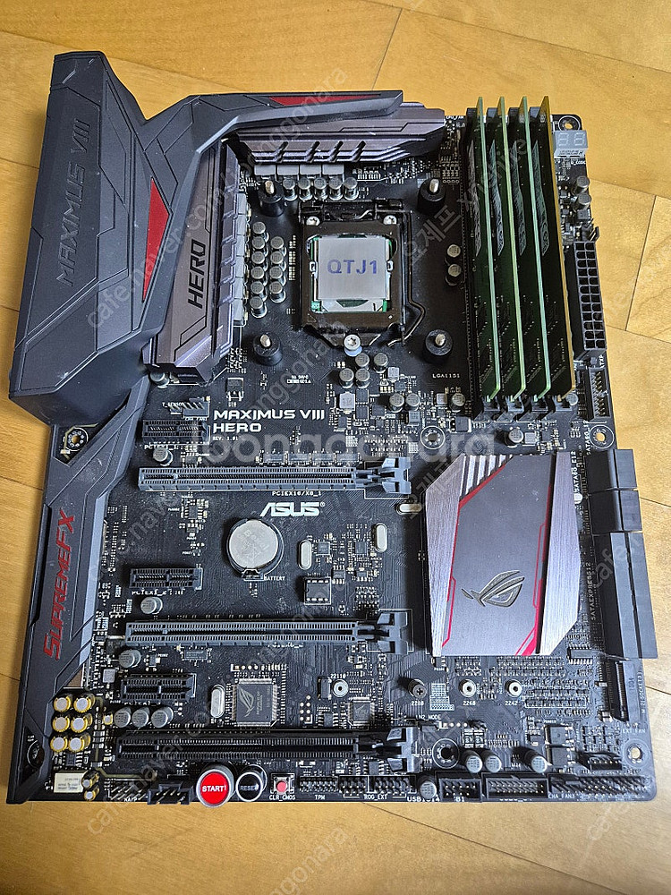 QTJ1(10980HK) / Z170 / 16gb팝니다...--0