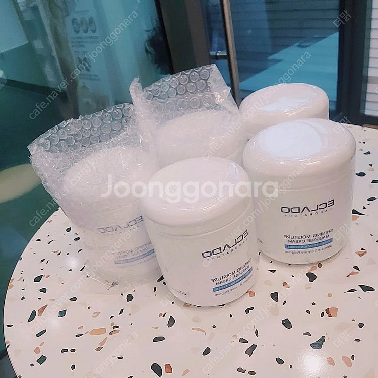 쁘띠라 연어앰플 스템셀 줄기세포 민트실앰플 에끌라두 샤이닝 모이스춰마사지크림--2