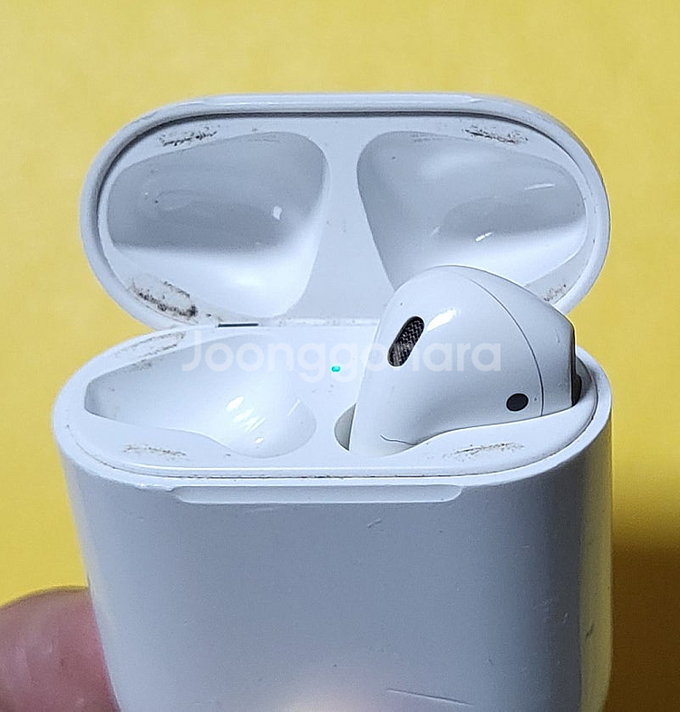 에어팟 AirPods 1세대 유선충전 (본체+우측유닛)--1