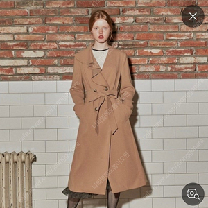 DEBB 뎁 러플 트렌치코트