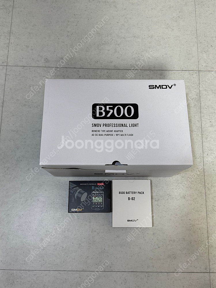 SMDV B500 HSS 풀박스 ( 무선 배터리 2개 ...--0