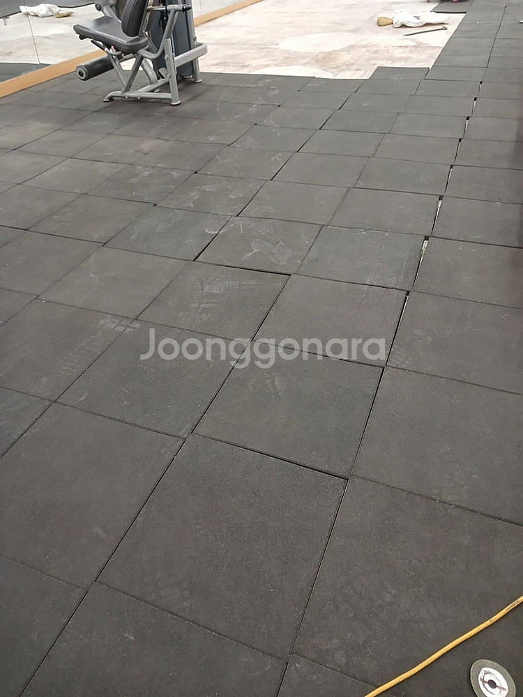 헬스장 바닥재 고무매트 고무블럭 25t, 50t--0