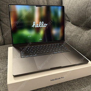 맥북프로 M4 16 24gb 512gb 영문자판 민트급 판매합니다