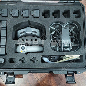 [서울직거래_중고나라VIP등급] DJI 아바타 플라이 스마트 콤보 FPV Goggles V2, 방수하드케이스, 조종기 컨트롤러2, 플라이 모어 키트 2세트