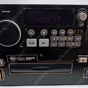 SH Audio CDJ6400 CD플레이어 중고 판매합니다.
