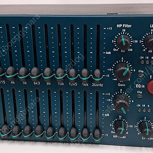 BSS Opal FCS 966 스테레오 EQ 이퀄라이져 2CH 60밴드 중고 판매합니다.