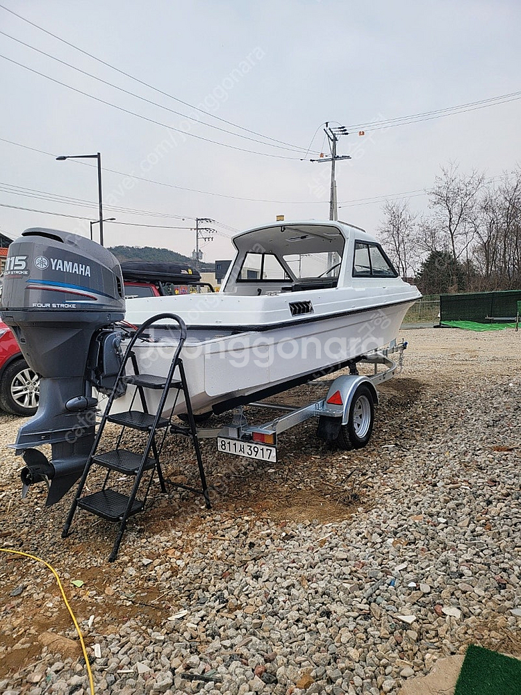 4행정 야마하 115마력 보트팝니다 (트레일러포함)--5