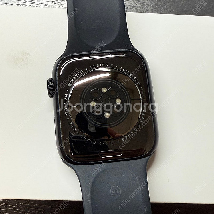 애플워치7 알루미늄 45mm 미드나이트(GPS)--6
