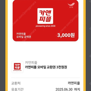 카앤피플 3천원 ㅡ 200원판매