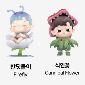 팝마트 하치푸푸 걸어서 정글 속으로 - 반딧불이, 식인꽃 일괄