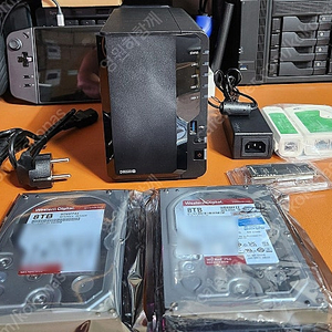 시놀로지DS220+ WD REDPLUS 16TB + 램 6G