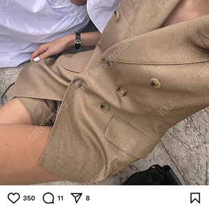ceeci 씨에씨 지윤미브랜드 린넨셋업 새상품