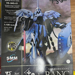 보크스 ims 1:100 방돌(the bang) + 검(클리어 레진)