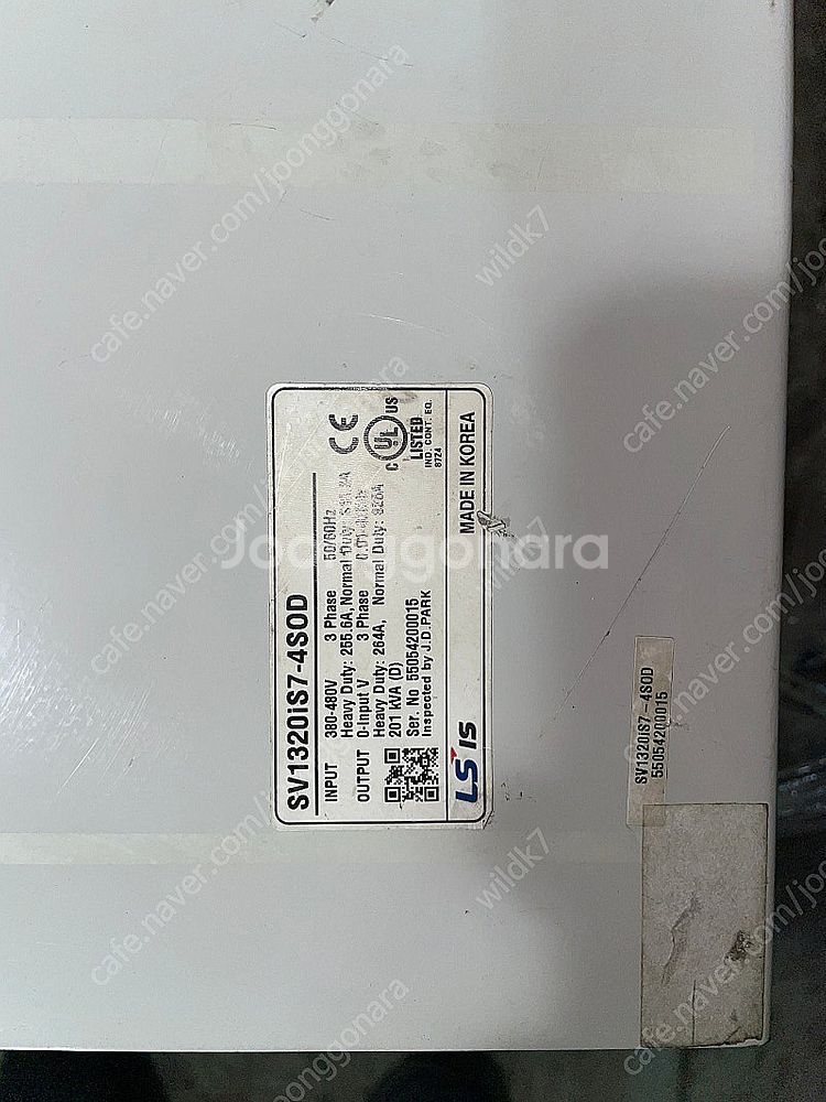 LS 인버터 2종( SV1320IS7-4SOD 132k...--2