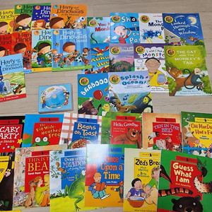 Harry and the dinosaurs 시리즈,아이스토리북 a,b