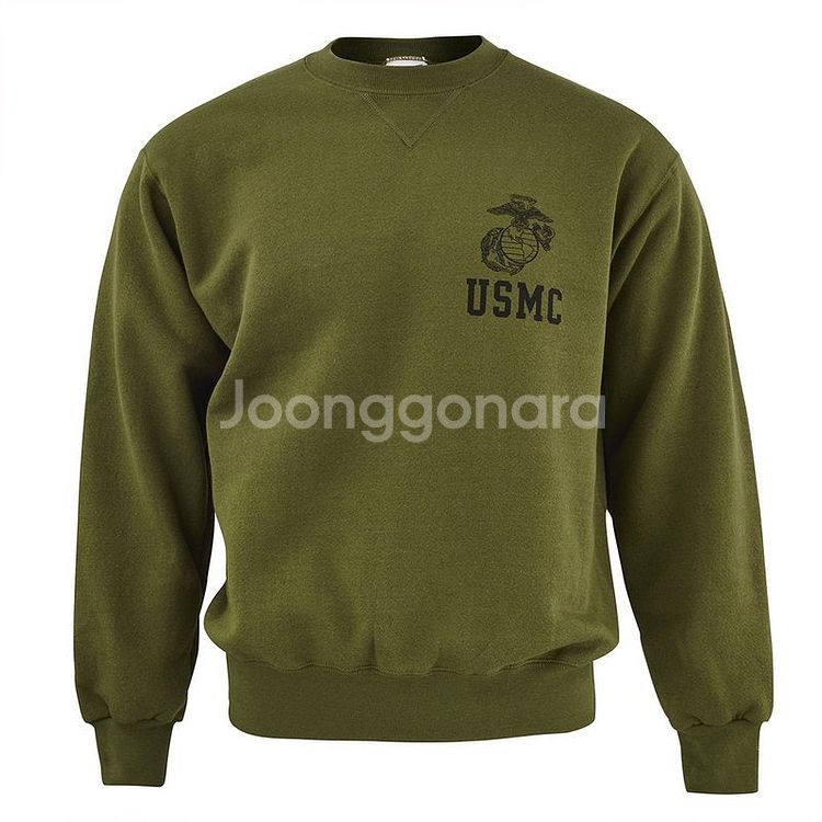 미군 USMC 미해병 맨투맨 스웻셔츠 맨투맨 반팔티 반...--1