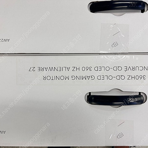 델 27인치 OLED 모델 AW2725DF 팝니다(개봉X)