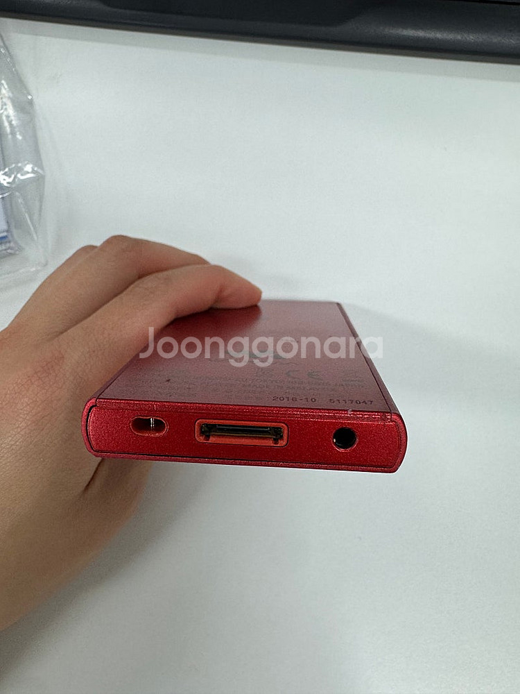소니 MP3 NW-A35HN 진열(레드, 충전기X)--8