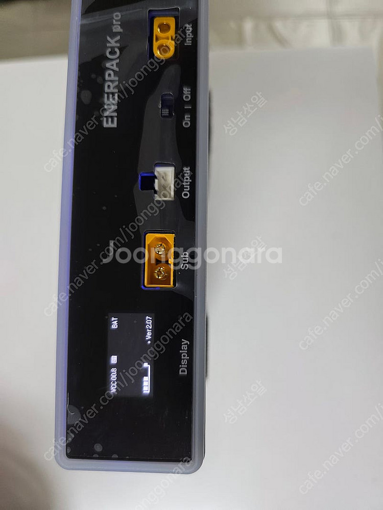에너웨이브 보조배터리 팝니다(차량용 보조배터리)--1