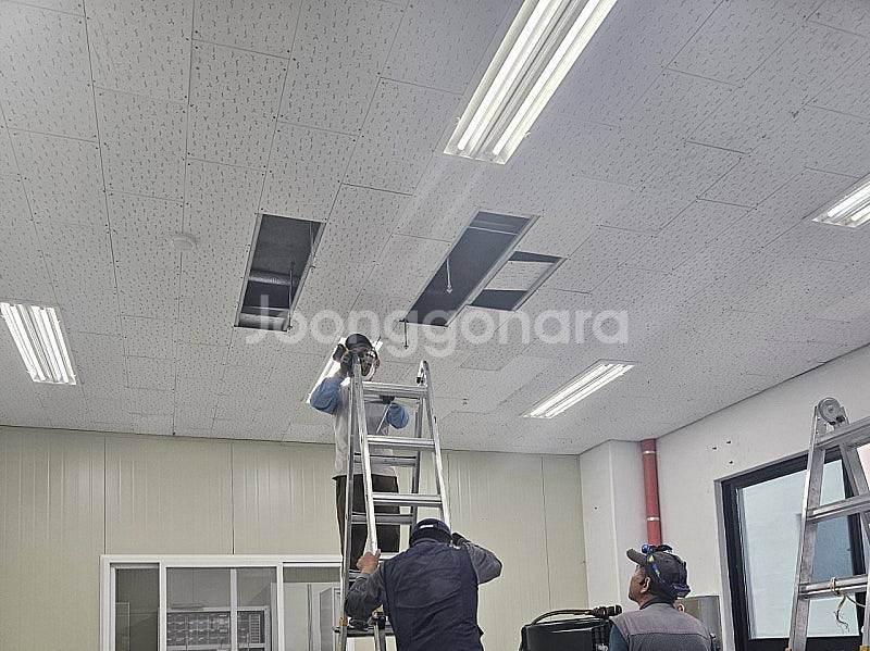 인버터 1등급 원형 삼성 40평형 천장형 시스템 에어컨...--0