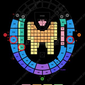 [ 7/5 7/6 블랙핑크 콘서트 R석 2층 지정석, S석 3층 지정석 1~8연석 양도 ]